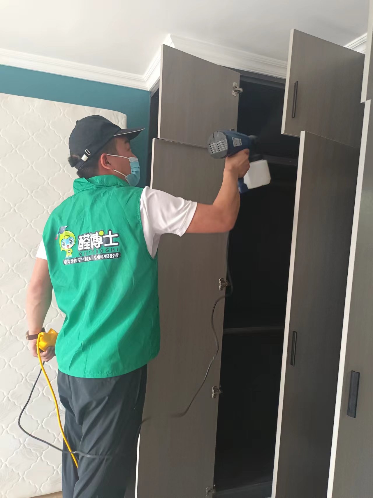 横峰库尔勒市金鹭水景47号楼除甲醛甲醛治理公司